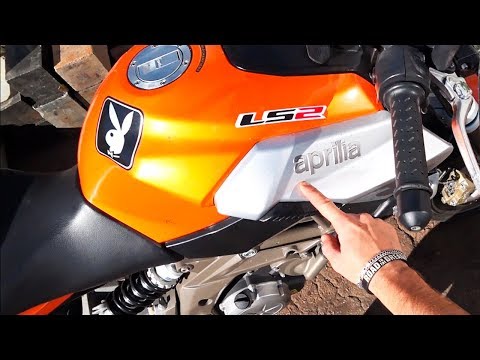 СТАРТЕР НЕ КРУТИТ ЧИНИМ СВОИМИ РУКАМИ APRILIA SL 750 SHIVER