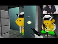 Playing Goldeneye 007 With Mario Characters mod Dam Level Part 2 (Real Hardware)