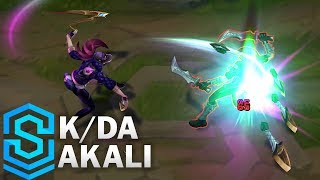 K/DA Akali Skin Spotlight - League of Legends