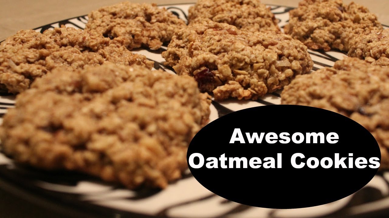 How to Make Awesome Oatmeal Cookies YouTube