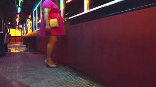 Feeling the wind blow up my skimpy dress
