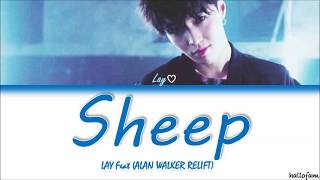 LAY x Alan Walker - Sheep (Alan Walker Relift) Lirik (Sub Indo) (Color Coded Lyrics) Resimi