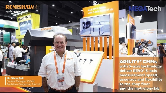 𝙍𝙀𝙉𝙄𝙎𝙃𝘼𝙒 @METALEX 2024 เปิดตัว CMM AGILITY  เพิ่มประสิทธิภาพและประสิทธิผลในกระบวนการผลิตได้ดียิ่งขึ้น - YouTube