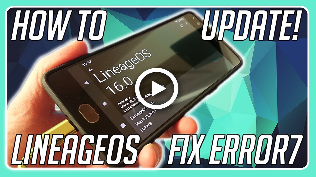 Prozess Updater Endete Mit Fehler 7 Lineageos