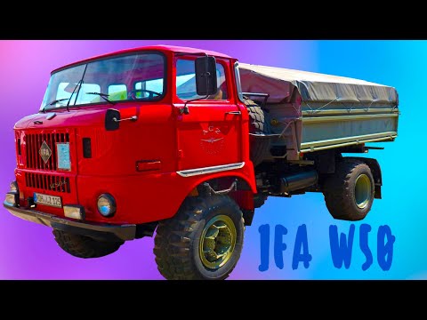 Германский грузовик  IFA W50  для  СССР