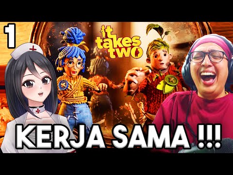 AKU DAN PERAWATKU BEKERJA SAMA DI GAME INI APAKAH BISA ? FT @DewiFelicita - It Takes Two #1