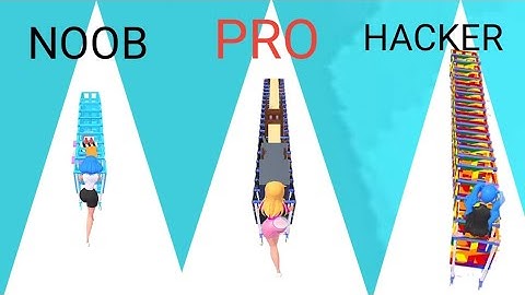 NOOB vs PRO vs HACKER In cart pusher