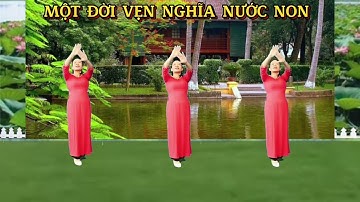 MÚA DÂN VŨ "MỘT ĐỜI VẸN NGHĨA NƯỚC NON" Biên đạo mới Nguyễn Thị Lợi/ hay, dễ tập và rất có ý nghĩa.
