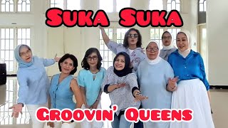 Suka Suka  Choreographer Meta Btm ina  Beginner  Demo Groovin Queens