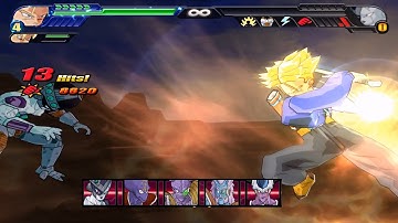 【TAS】Trunks (Sword) & Goku SSJ VS Mecha Frieza & Soliders | DBZ: Budokai Tenkaichi 3 HD