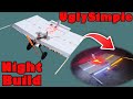 A Night Plane Made of Duct Tape, PLA & Hot Glue (Yes, It Flies)