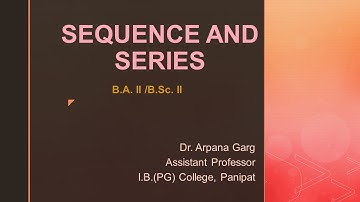 (Lecture 5) Null Sequence: Sequences