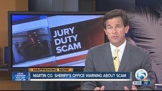 Martin Co. Sheriff's Office warning about scam