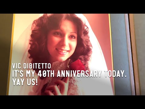 It's my 40th Anniversary today. Yay us!