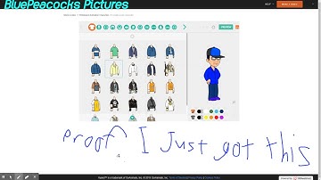 Proof that I only got the Legacy Video Maker Character Creator back and working in GoAnimate/Vyond
