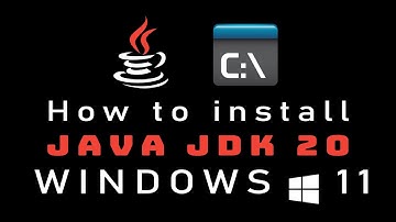 How To Install Java JDK 20 On Windows 11 & Add JAVA_HOME To Environment Variables