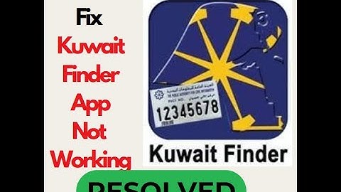 Fix Kuwait Finder App Not Working or Not Opening on Android – Simple Solutions! #techsupport #appfix