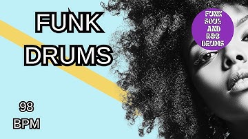 98 BPM Funk Drum Track – Tight, Syncopated Groove for Funky Riffs