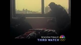 Third Watch Season Finale (2000) Promo NBC