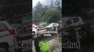 #Kasol mein bahut barish #travel #Parvati Valley