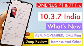 OnePlus 7T | Oxygen OS 10.3.7 Stable ASPL November Clock, Call & Massage App Fix More.. screenshot 2