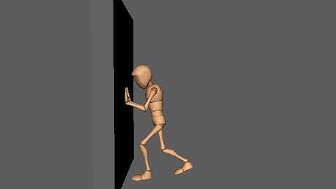 Pushing heavy object