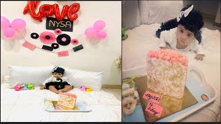 How did we celebrate Nysa’s 6 month birthday bash? (Vlog 28 ) (Marathi Vlog)