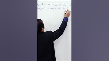 PGC Lectures-Inter Part 2-KPK Board-Mathematics-Chapter 08-Ex-8.2, Lec 04. Condition of Tangency