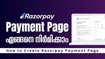 How to Create Razorpay Payment Page | Malayalam Tutorial 2025 | Easy Step-by-Step Guide