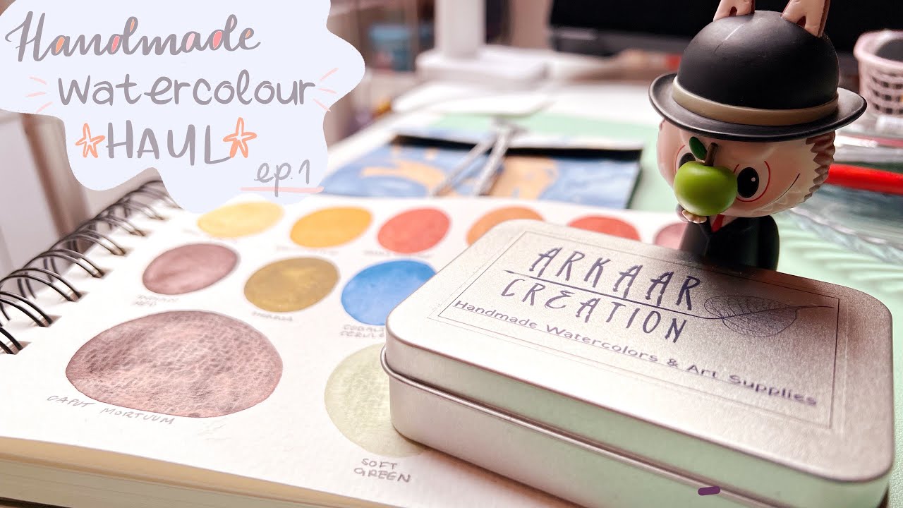 Handmade Metallic Watercolors - What are they? How to use them