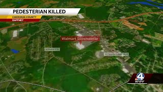 Man dies after being hit by a SUV in a Walmart parking lot