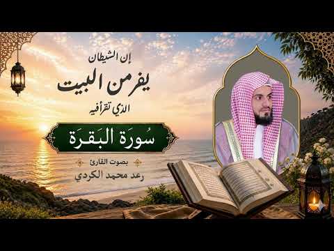 سورة البقرة كاملة بصوت القارئ الشيخ رعد محمد الكردي |  Surat Albaqarah Ra'ad Alkordi