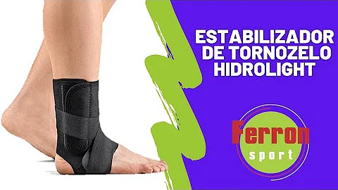 Como usar estabilizador de tornozelo Hidrolight?