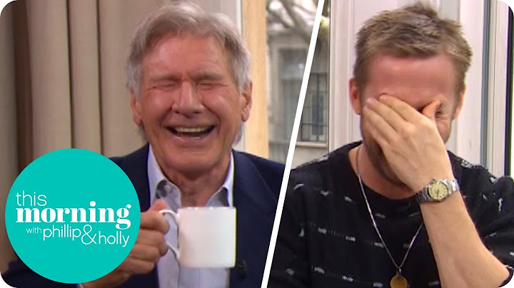 Ryan Gosling and Harrison Ford Lose It at Hilarious Interview! | This Morning