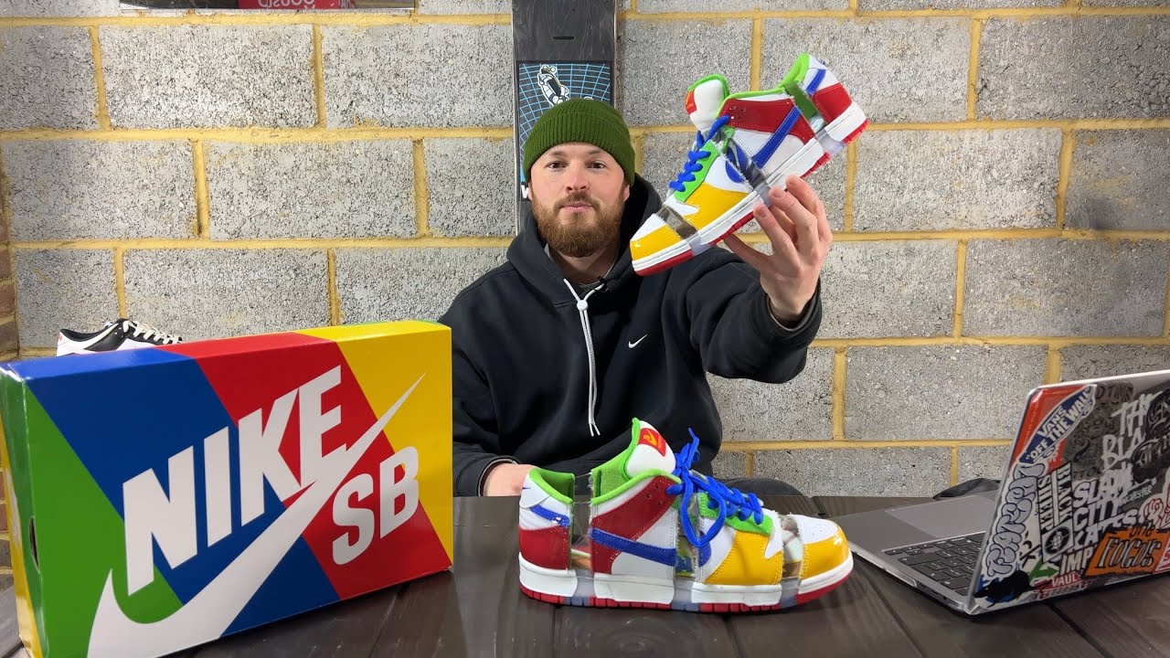 Honest thoughts!? Nike SB Dunk ‘Sandy’ eBay review+why this is SB  history+on feet ❤️💛💙💚