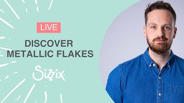 #TheEffectzStory continues with designer Josh showcasing our NEW Sizzix Effectz Metallic Flakes