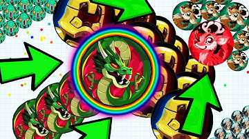 ULTIMATE AGAR.IO DOUBLE SPLIT KING??!! Agario Insane Win Compilation!!!