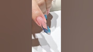 Nail đuôi cá 🧜🏻‍♀️ #nails #tytydouyinnail #nailart #naildesign #simplenails #nailtutorial