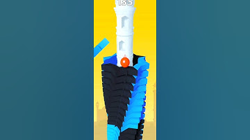 Stack ball 3d gameplay || Stack bounce 😍 #Shorts #stackball