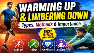 Warming Up & Limbering (Cool) Down | Types, Methods and Importance | Physical Education | Study PE