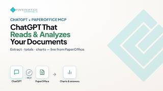 Talk to Your Documents in ChatGPT — No Uploads | PaperOffice AI Full Setup Guide ✅
