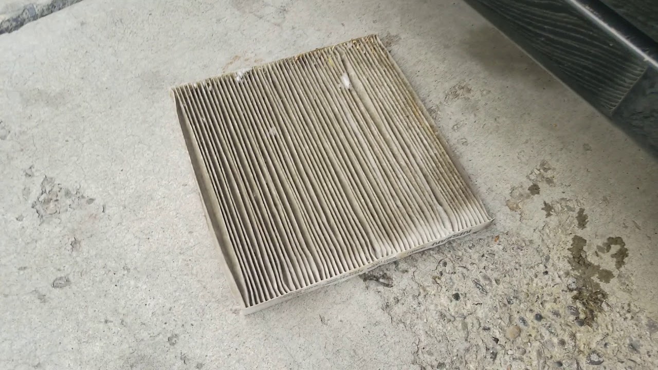 How to replace the cabin air filter on a 2012 Nissan altima YouTube