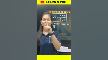 Square Root Trick | #shorts #viral #mathstricks #maths #squareroot #square #squaretrick