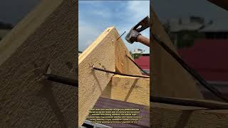Roof Framing Hack That Locks Rafters Without Metal Brackets! 😲🔨