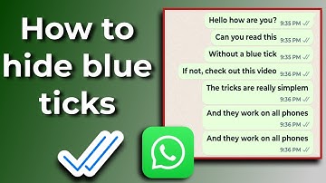 How To Read WhatsApp Message Without Showing Blue Ticks - Full Guide