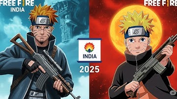 FREE FIRE INDIA COLLABORATION WITH NARUTO IN 2025 COMMING SOON..🌍🔥