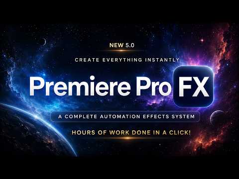 Premiere Pro FX - A Complete AI Automation Plugin Extension 2026