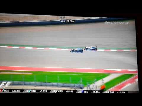 F1 Austin 2014 Hamilton vs Rosberg