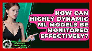How Can Highly Dynamic ML Models Be Monitored Effectively? - AI and Machine Learning Explained