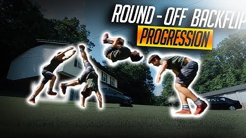 ROUNDOFF BACKFLIP PROGRESSION! (1 day) | Learning basic free-running tricks